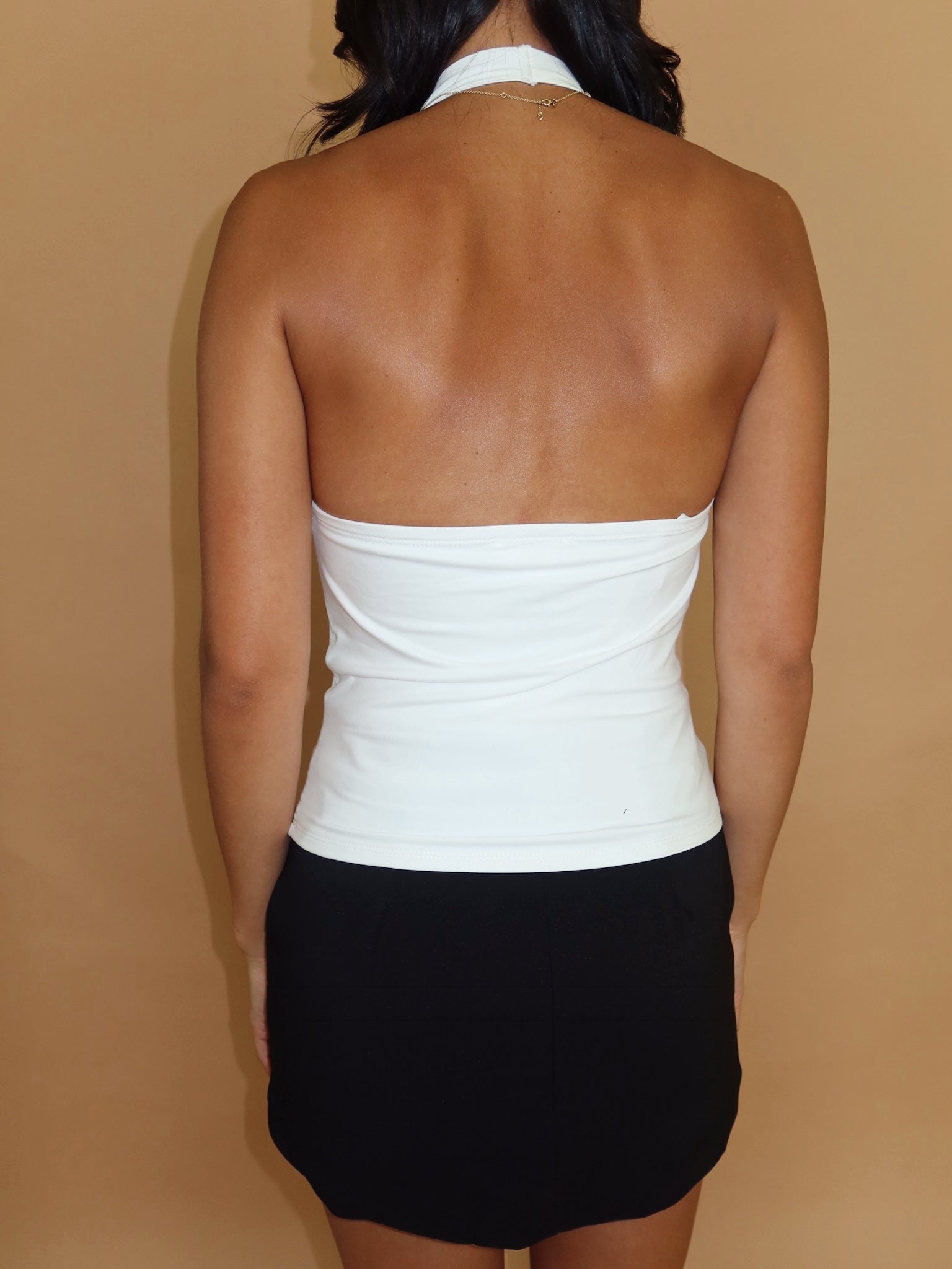 Courtney Ruched Halter Top