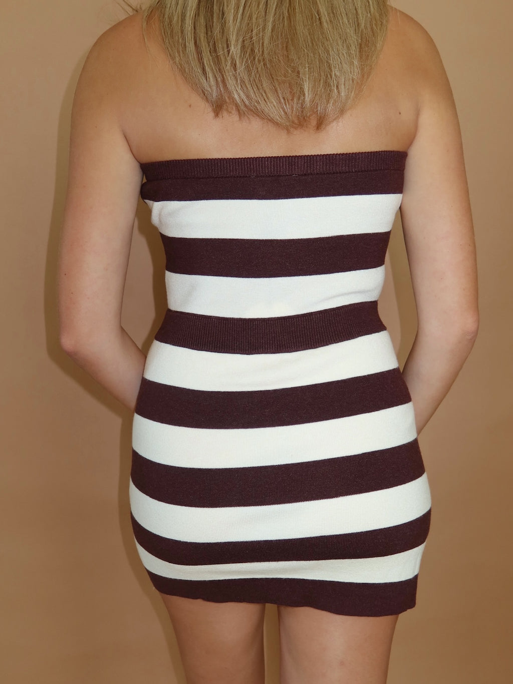 Jolie Striped Sweater Mini Dress