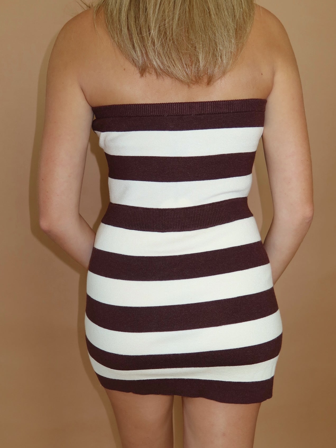 Jolie Striped Sweater Mini Dress
